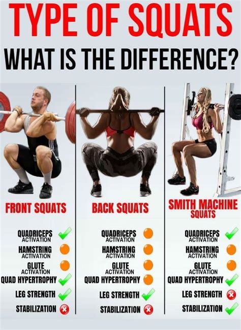Benefits of Squats, Variations, and Muscles Worked .
